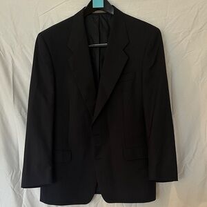 Classic Navy Men's Blazer 100% Wool